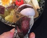 焼き豚丼弁当 詰め方作り方7写真