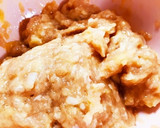 鶏ひき肉と蓮根の揚げたん〜季節の野菜添え作り方4写真