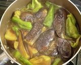煮魚の煮汁で茄子とピーマンの煮浸し作り方6写真