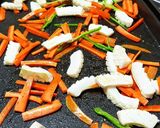 オイスターソースいか焼きそば♪作り方3写真