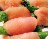 お弁当に鶏むね肉のパン粉焼き(大葉)作り方1写真