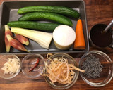 塩昆布とさきいかで旨み♪簡単浅漬け作り方1写真