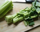 黒きくらげと小松菜の和風パスタ作り方4写真