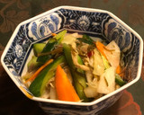 塩昆布とさきいかで旨み♪簡単浅漬け作り方6写真