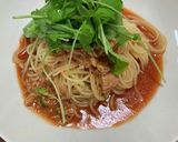 革命！野菜ジュースで冷製パスタ〜♡作り方5写真