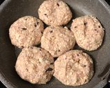 Wキノコのふんわり豆腐ハンバーグ♪作り方9写真
