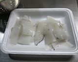 アオリイカと青梗菜オイスター炒め　改訂作り方1写真