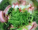 副菜♡みつ葉と蒲鉾♪わさポン味&梅ポン味作り方2写真