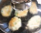 カレー風味♪オクラ入り鶏ミンチハンバーグ作り方5写真