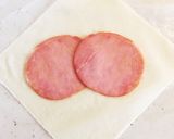 ハムとチーズのピザ風春巻き作り方1写真
