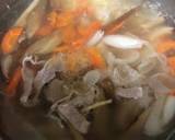 白みその豚汁風(ラーメンアレンジも)作り方4写真
