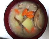 白みその豚汁風(ラーメンアレンジも)作り方8写真
