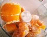 簡単美味しい‼マンゴーオレンジスムージー作り方3写真