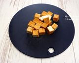 厚揚げ(絹揚げ)のピリ辛ネギまみれ。作り方1写真