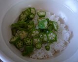 香ばしい♡大絶賛納豆&オクラのご飯おやき作り方2写真