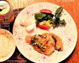 胃の不調に✨山芋の梅酢漬け❤ピンクの漬汁作り方5写真
