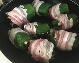 肉巻ピーマンチー詰めin野菜Jスープ作り方2写真
