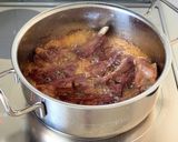 煮込んで美味しい【スペアリブ（ケチャ醤油作り方5写真