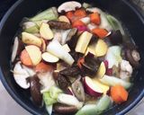 簡単ヘルシー☆鶏手羽元と根菜の煮物作り方8写真