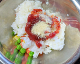 火を使わない！簡単ちくわオムライス作り方3写真