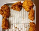 簡単！卵無カリッとサクッと一口チキンカツ作り方10写真