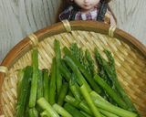 リカちゃん♡まいたけとアスパラバター炒め作り方1写真