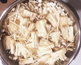 すき焼きのタレで作る　なめたけ作り方3写真