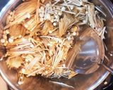 すき焼きのタレで作る　なめたけ作り方4写真
