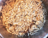 すき焼きのタレで作る　なめたけ作り方7写真