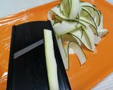 ひらひらズッキのペペロン風♬レンジで簡単作り方3写真