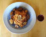 青森パスタ｜野菜ジュースポモドーロ作り方22写真