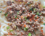 【使いきり】残り野菜の坦々うどん風作り方5写真