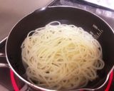 月見甘辛そぼろうどん作り方1写真