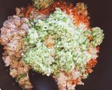 #うちの 野菜たっぷりミートソース作り方6写真