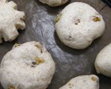 **全粒粉入りクルミパン：3種**作り方34写真