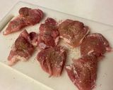 簡単♫黄金比でデミソースチキン作り方1写真