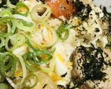 ちょっぴりあまった鶏ジャガの玉子丼作り方3写真
