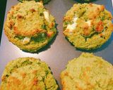 おから抹茶ホワイトチョコマフィン作り方5写真