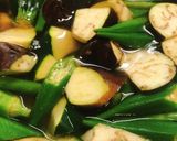 夏野菜の豚汁作り方3写真