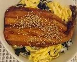さんま缶で☆蒲焼き丼作り方13写真