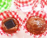 砂糖なし☆チョコバナナおから蒸しパン作り方4写真