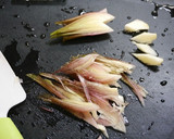 簡単！とろとろ☆茄子のみょうが焼き作り方1写真