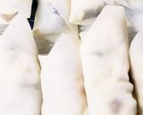 ヘルシー♪えびとサラダ豆の豆腐春巻き作り方4写真