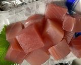 まぐろと夏野菜のジェノベーゼ作り方1写真