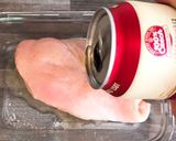 ＜海外で作る！＞むね肉の酒蒸し★レンジ作り方4写真