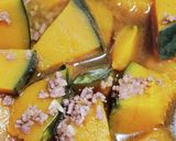 カボチャのそぼろ煮♪にんにく入り★作り方5写真