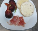 生ハムといちじくのトースト作り方1写真