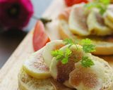 生ハムといちじくのトースト作り方4写真