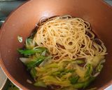 ヨウサマの減塩チキンお出汁パスタ作り方4写真