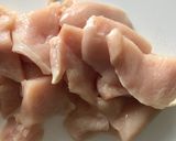 簡単やわらか！鶏むねのケチャップソース作り方1写真